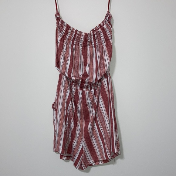 Fun striped strapless romper, size large - Picture 2 of 2